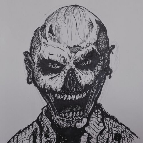 Random zombie doodle